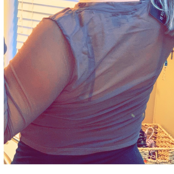 🎆NWT tight long sleeve sexy shirt 🔮 - Picture 2 of 4